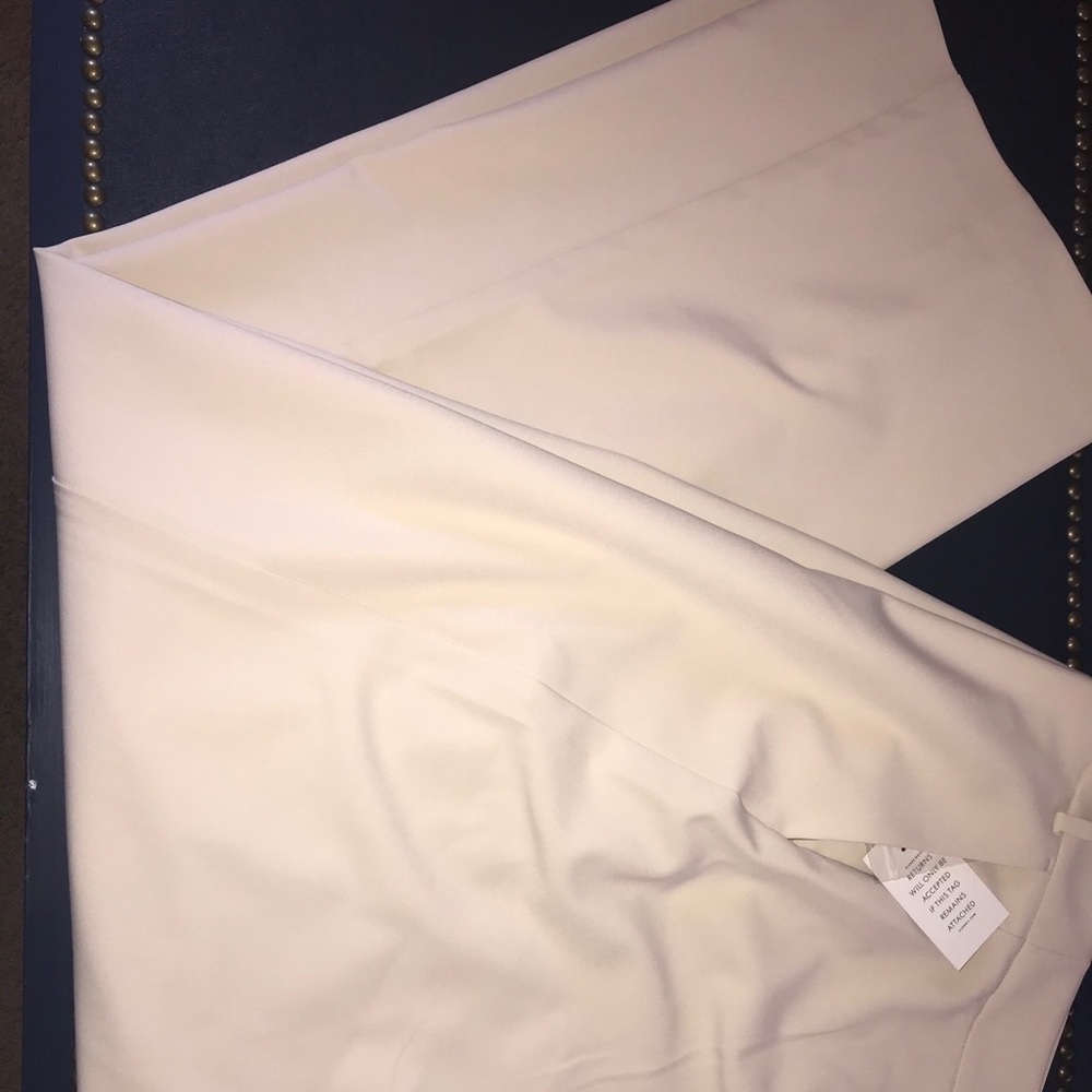 NWT Winter White Eloquii Wide Leg pants